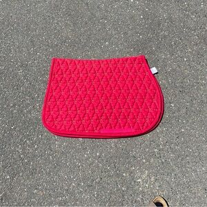 christmas saddle pad